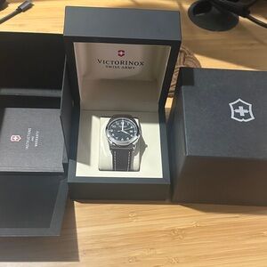 Swiss Army Infantry Black Dial